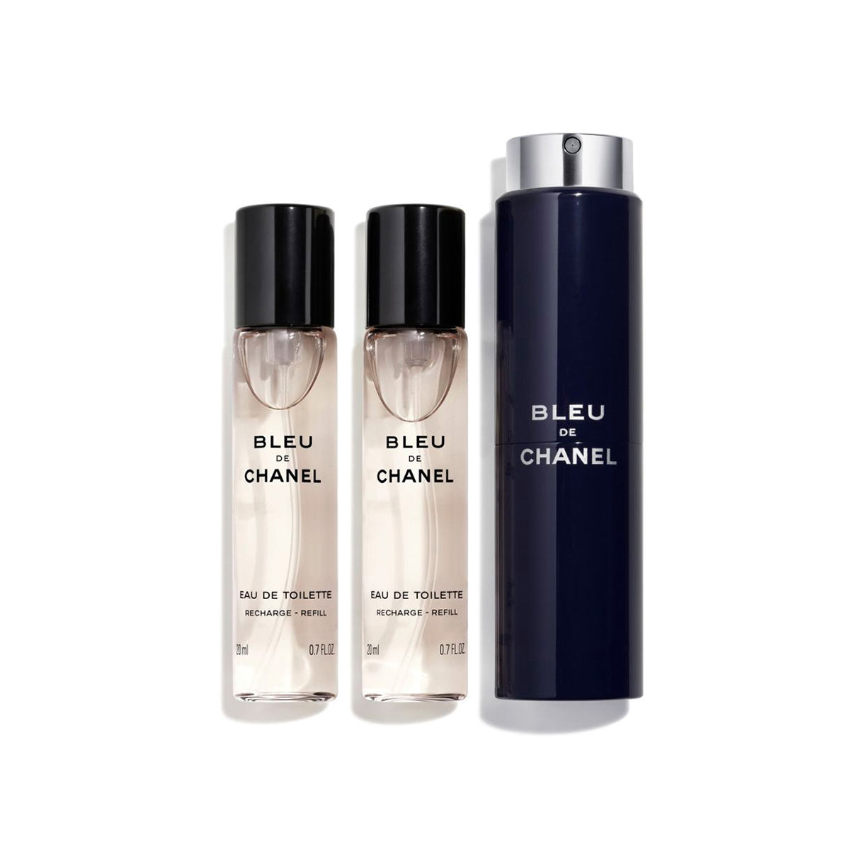 Bleu De Chanel Туалетная вода в наборе рефил магазин VISAGEHALL являющийся официальным дистрибьютором в России