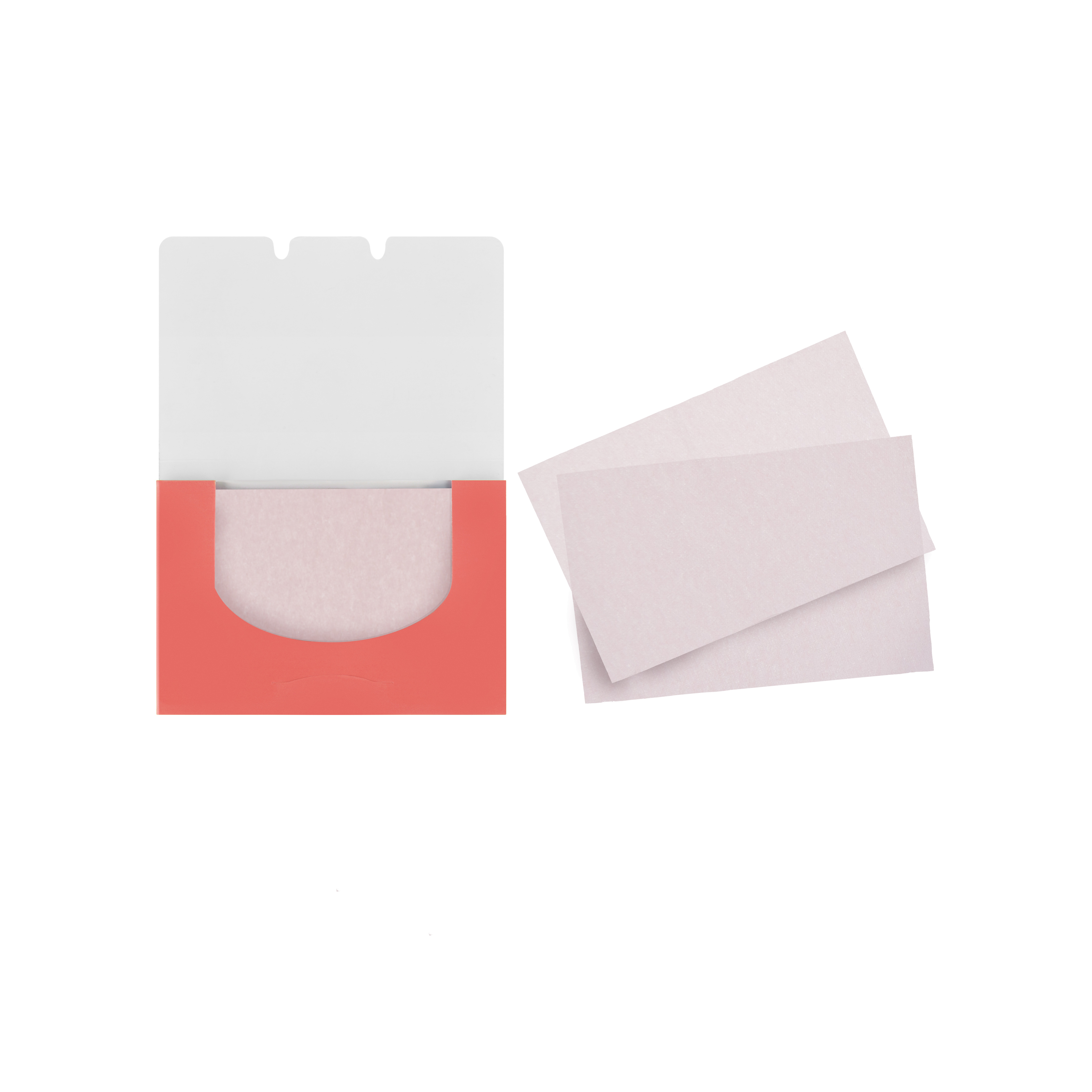 Матирующие салфетки для лица pink Matte Blotting Papers 80шт купить в VISAGEHALL