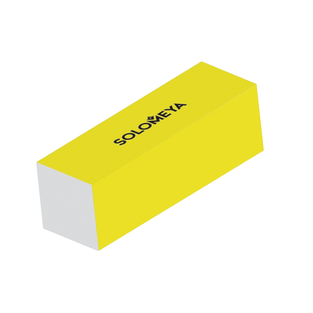 Блок-шлифовщик для ногтей желтый Yellow Sanding Block 
