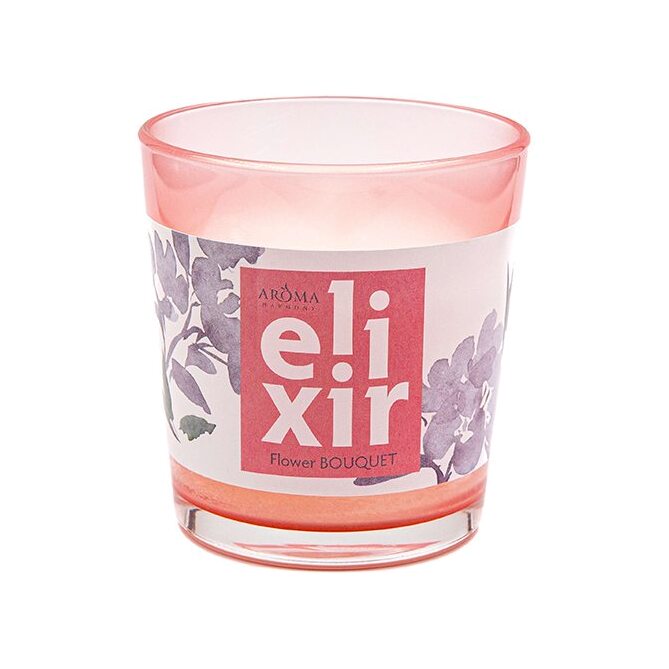Elixir Свеча ароматическая Flower Bouquet магазин VISAGEHALL являющийся официальным дистрибьютором в России