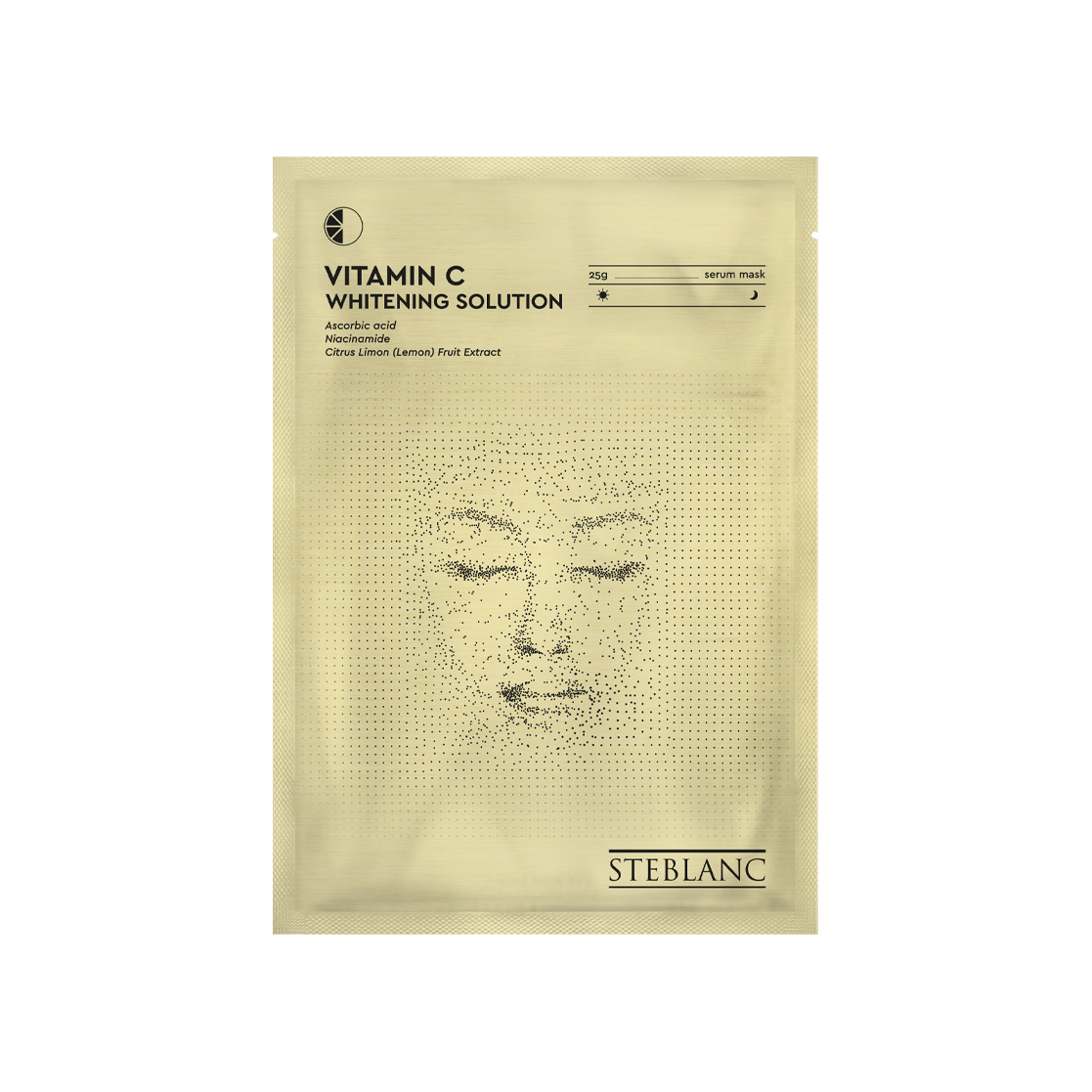 Тканевая маска сыворотка для лица с витамином С VISAGEHALL