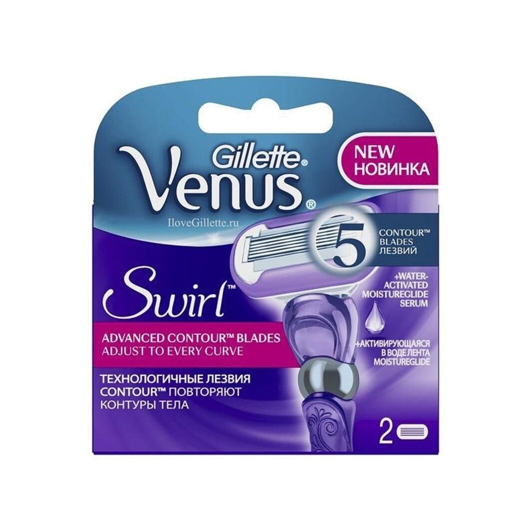 Кассеты для бритья сменные Venus Swirl 