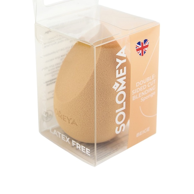 Спонж для макияжа с двойным срезом Бежевый купить в VISAGEHALL