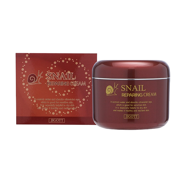 Крем с муцином улитки восстанавливающий Snail Reparing Cream купить в VISAGEHALL