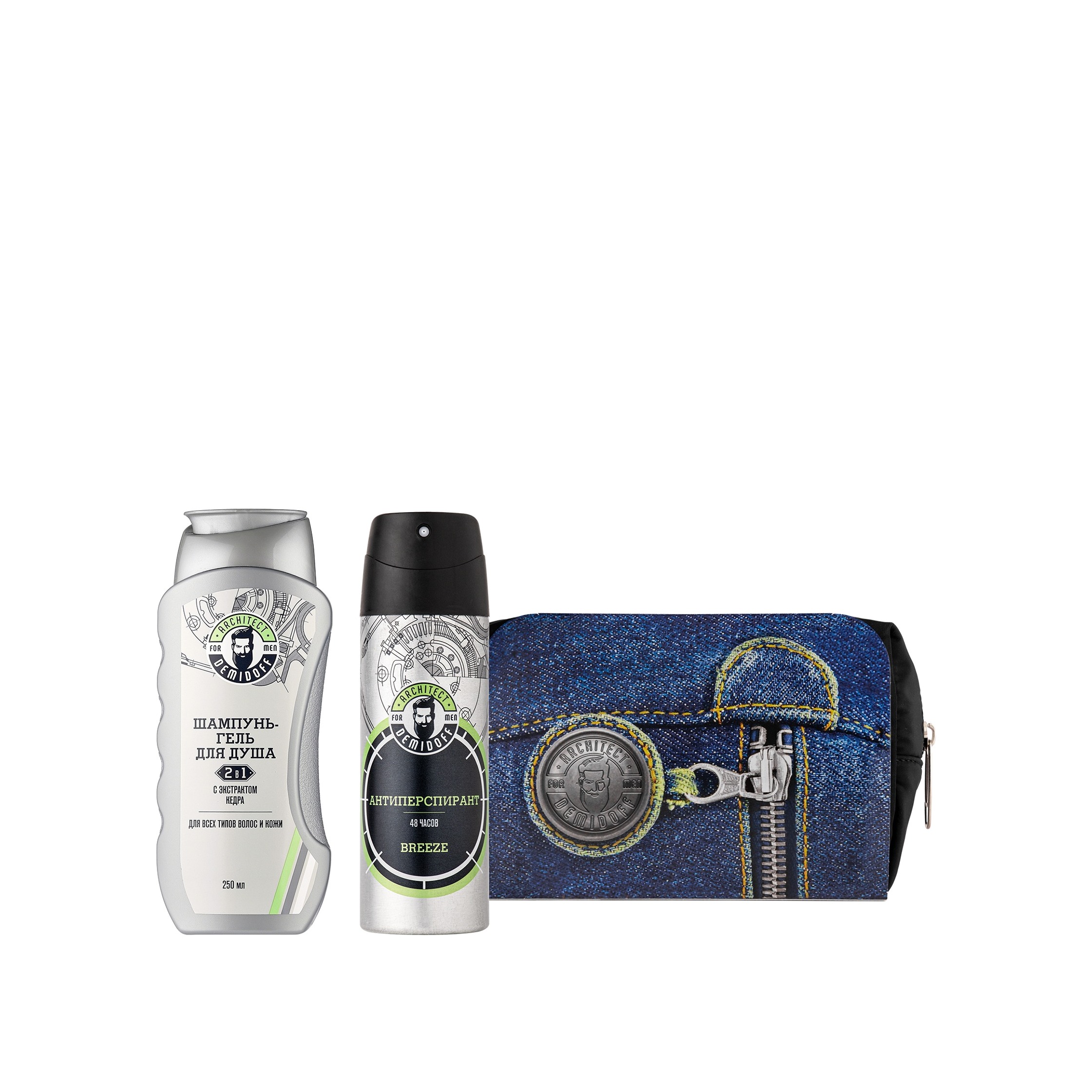 Набор Set 50 Шампунь 2в1 + Антиперспирант Breeze купить в VISAGEHALL