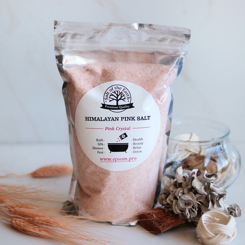 Соль розовая Гималайская (мелкий помол) VISAGEHALL