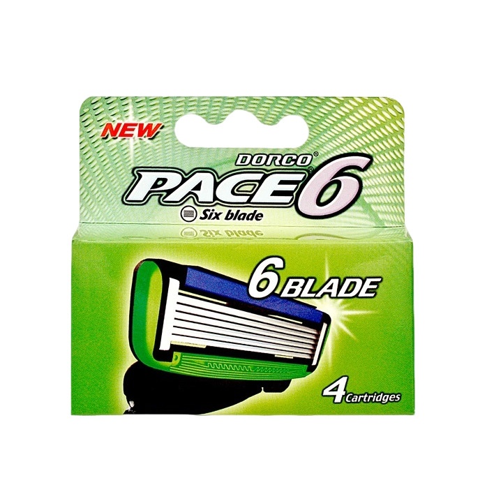 Кассеты для бритья Dorco Pace 6 4 шт