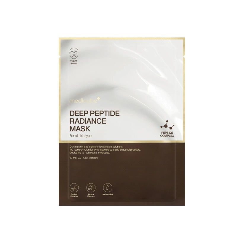 Маска тканевая с пептидами для сияния кожи Deep Peptide Radiance Mask
