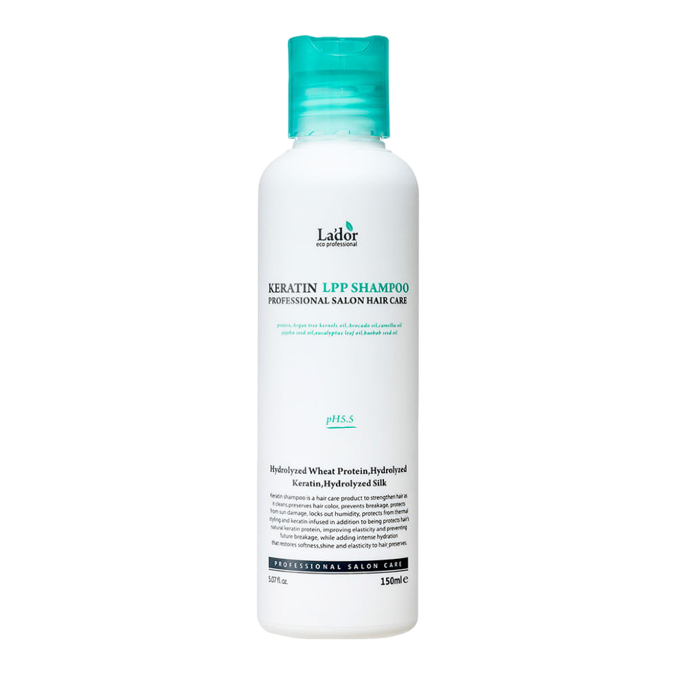 Шампунь для волос бессульфатный Keratin LPP Shampoo с кератином 150мл купить в VISAGEHALL