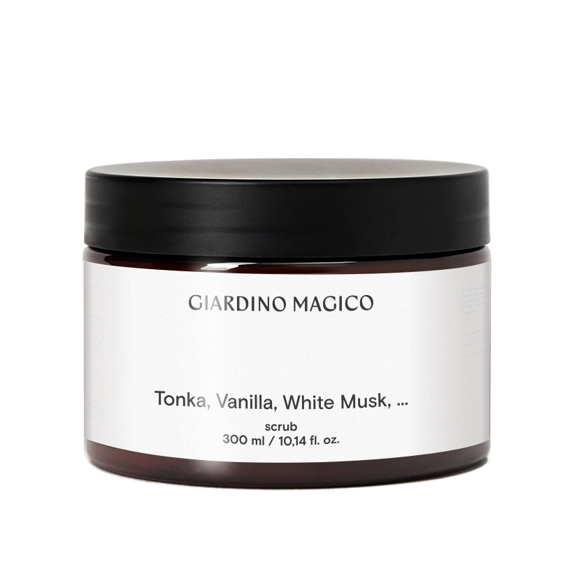 Скраб для тела Tonka, vanilla, white musk  купить в VISAGEHALL