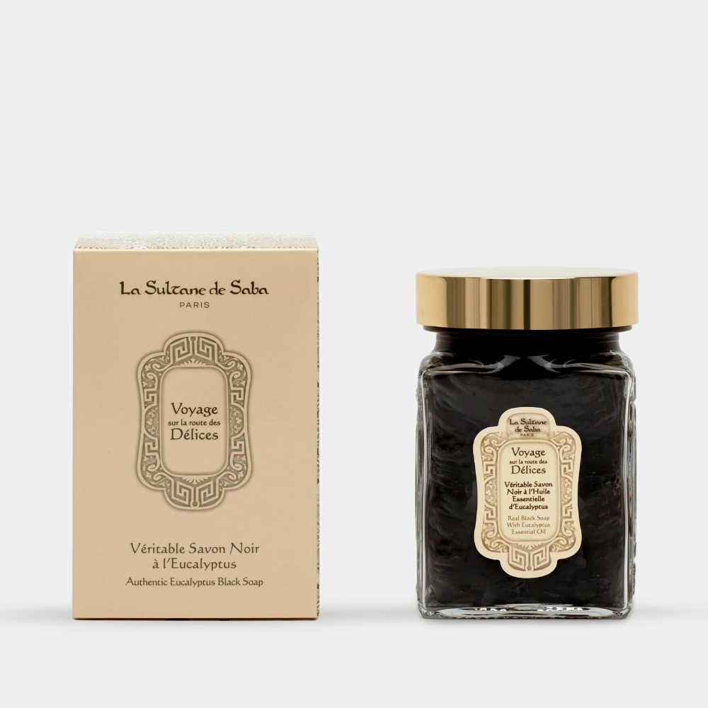 Мыло для лица и тела Черное с Эвкалиптом купить в VISAGEHALL