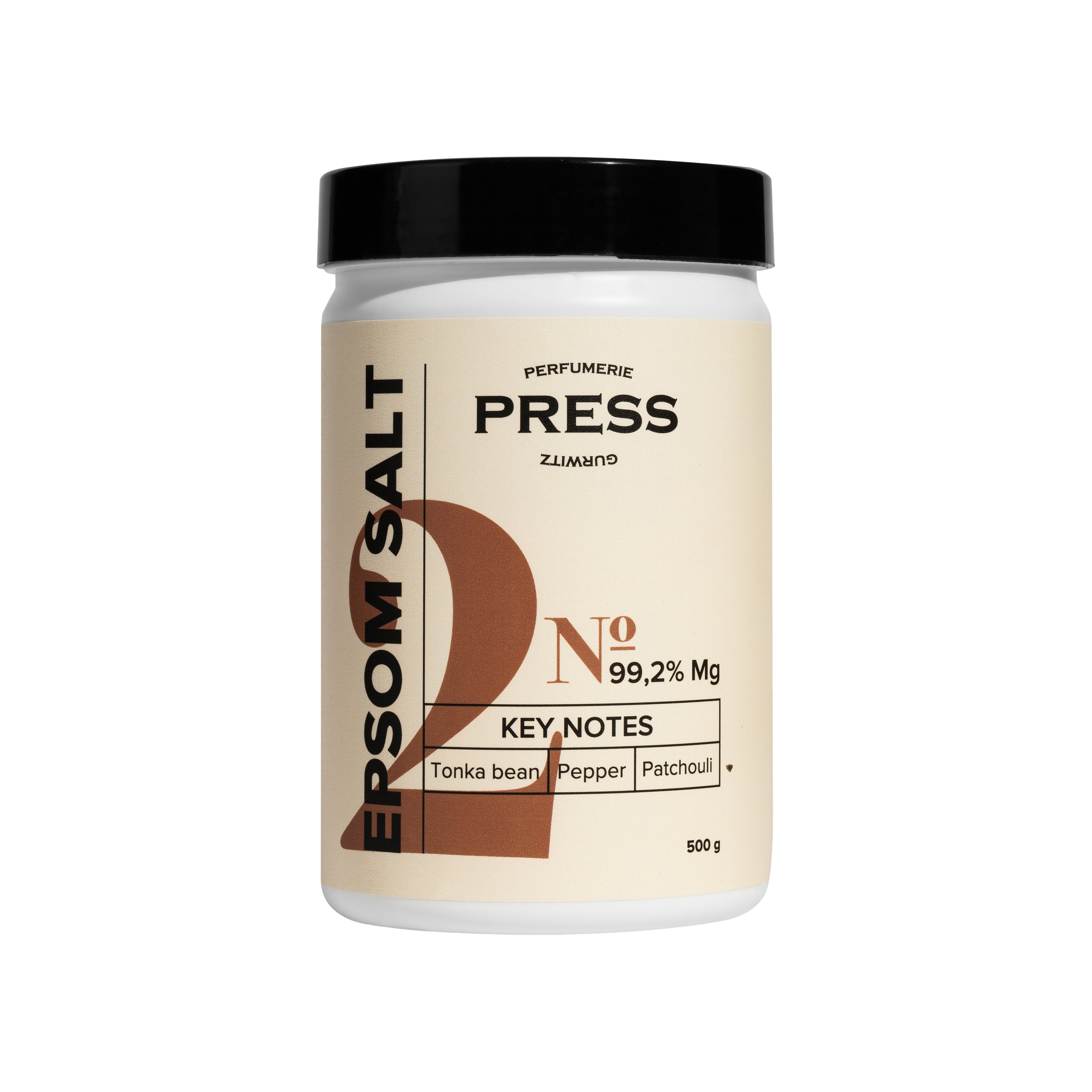 Соль английская с магнием № 2 Черный перец Бобы Тонка Пачули купить в VISAGEHALL