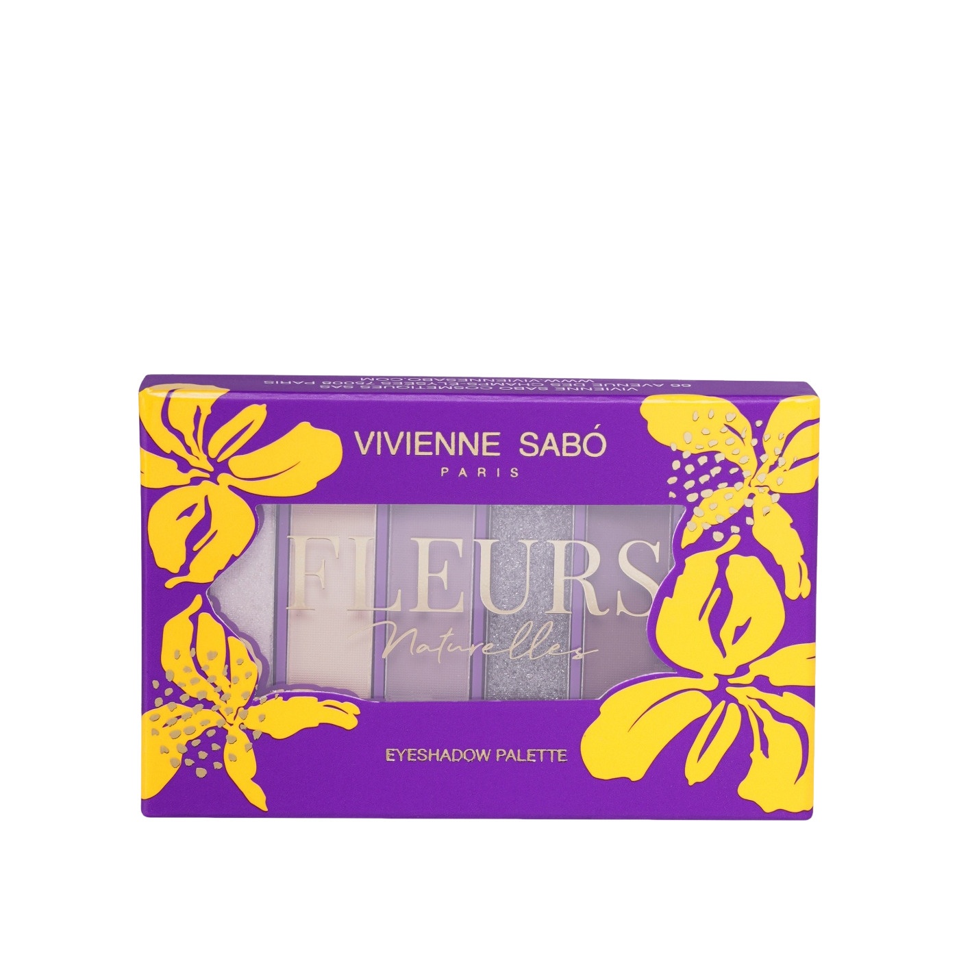 Палетка теней для век Fleurs naturelles купить в VISAGEHALL