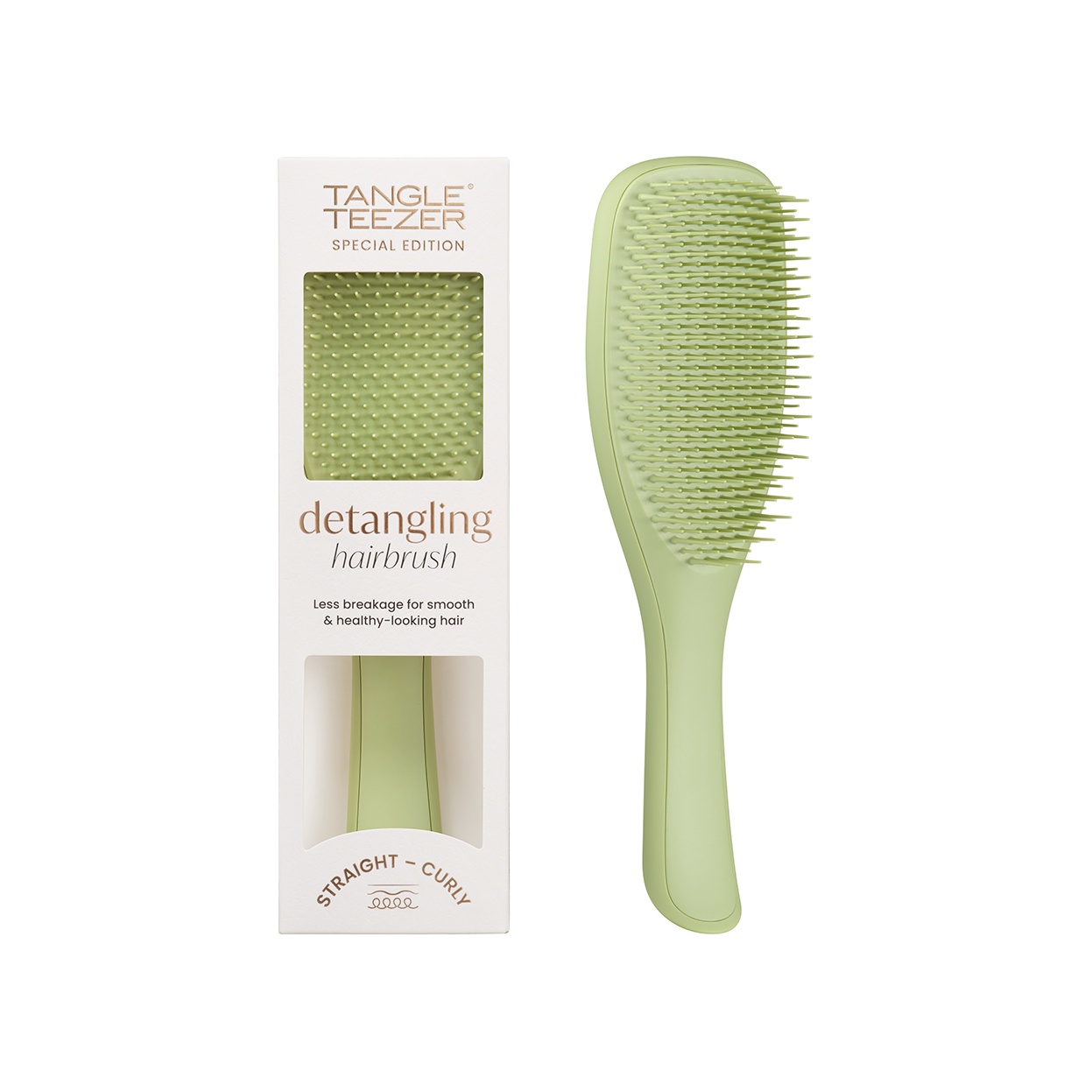 Расческа для волос The Ultimate Detangler Matte Olive Green купить в VISAGEHALL