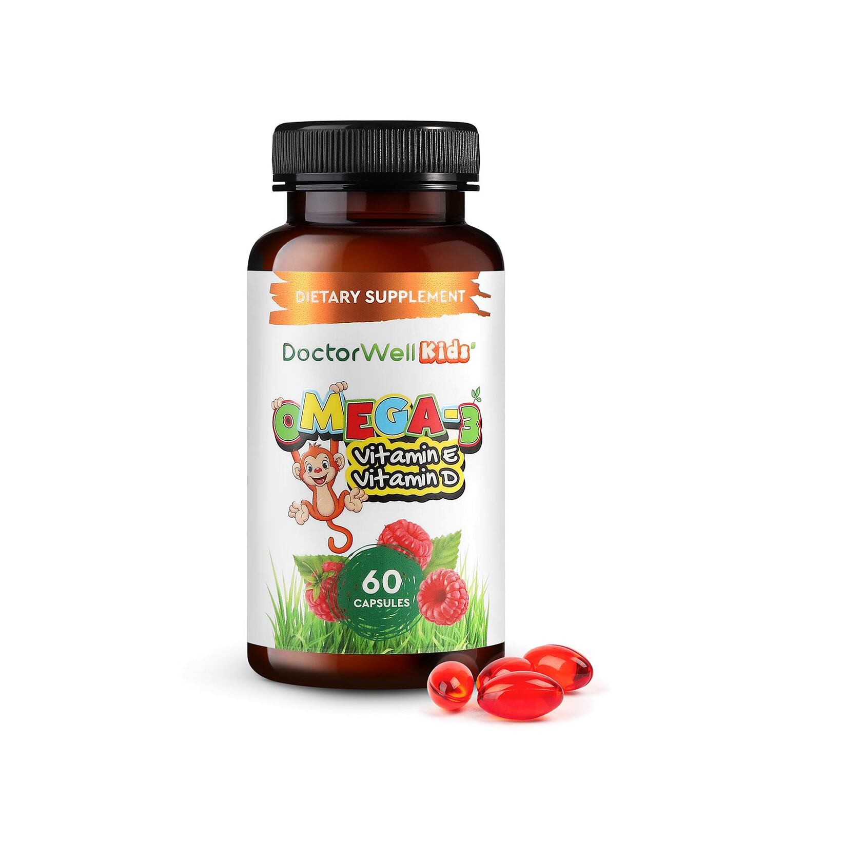 Рыбий жир для детей Omega-3 Kids магазин VISAGEHALL являющийся официальным дистрибьютором в России