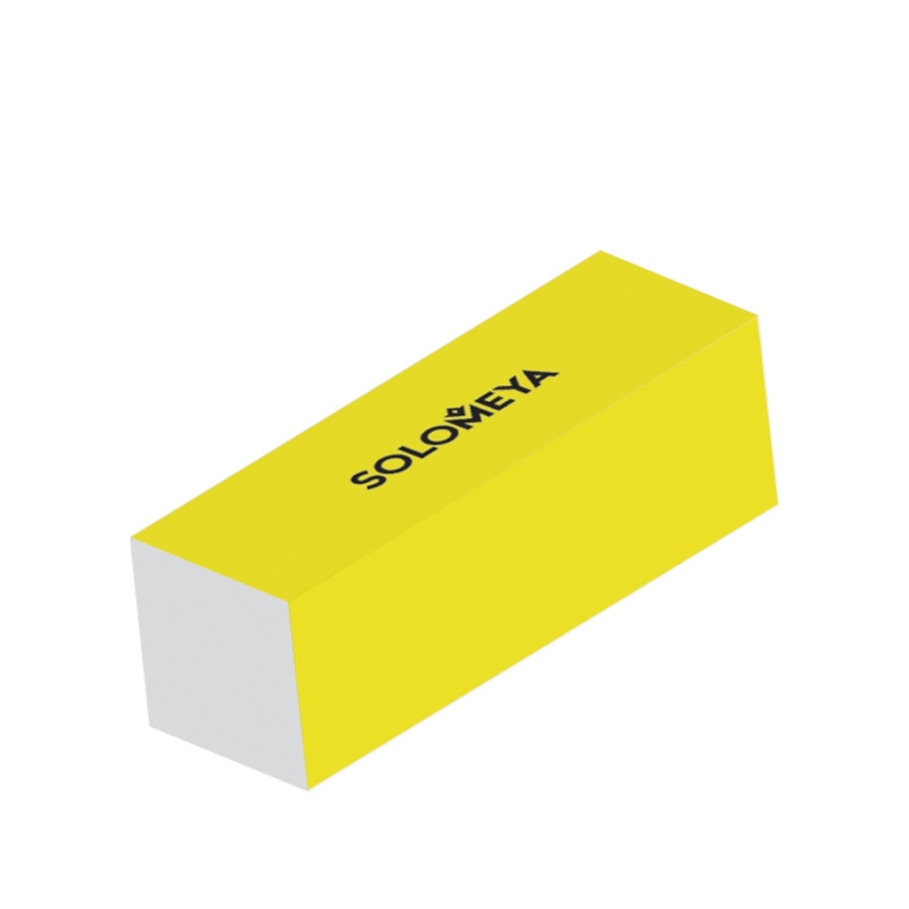 Блок-шлифовщик для ногтей желтый Yellow Sanding Block  VISAGEHALL