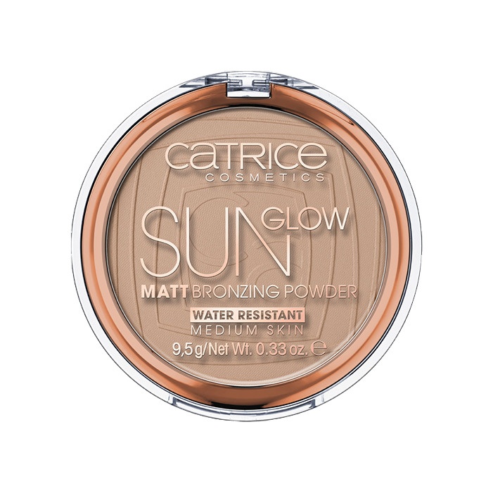 Пудра компактная с эффектом загара Sun Glow Matt Bronzing Powder 030