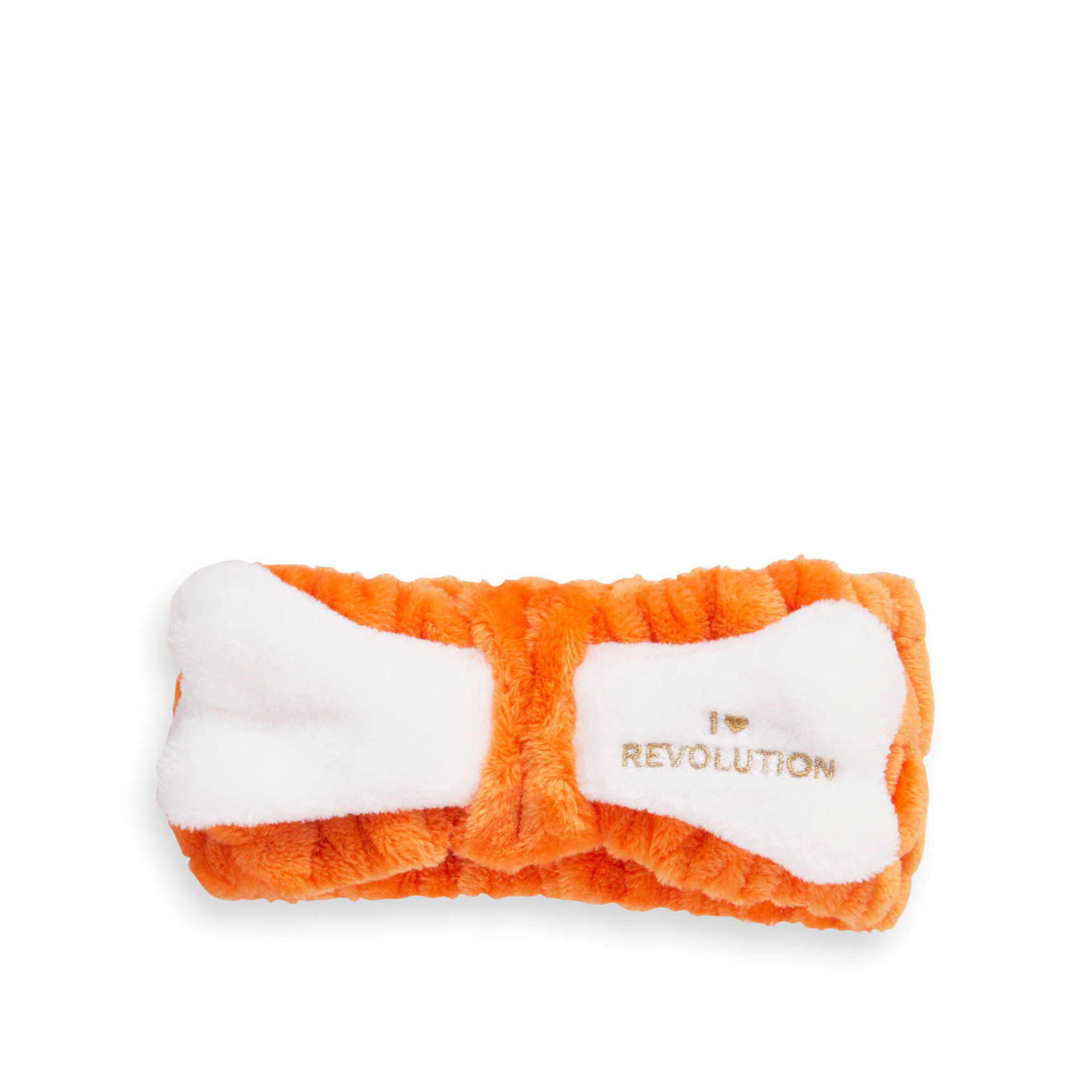 Повязка косметическая на голову Headband оранжевая Pebbles VISAGEHALL