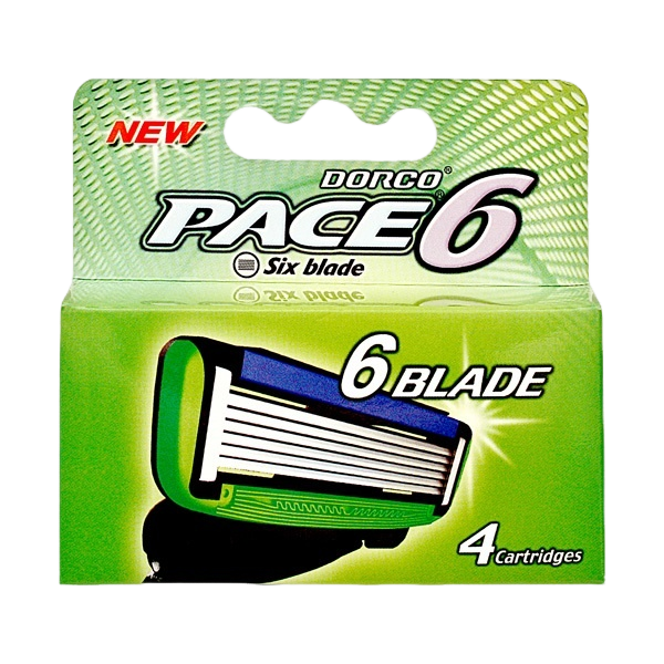 Кассеты для бритья Dorco Pace 6 4 шт купить в VISAGEHALL