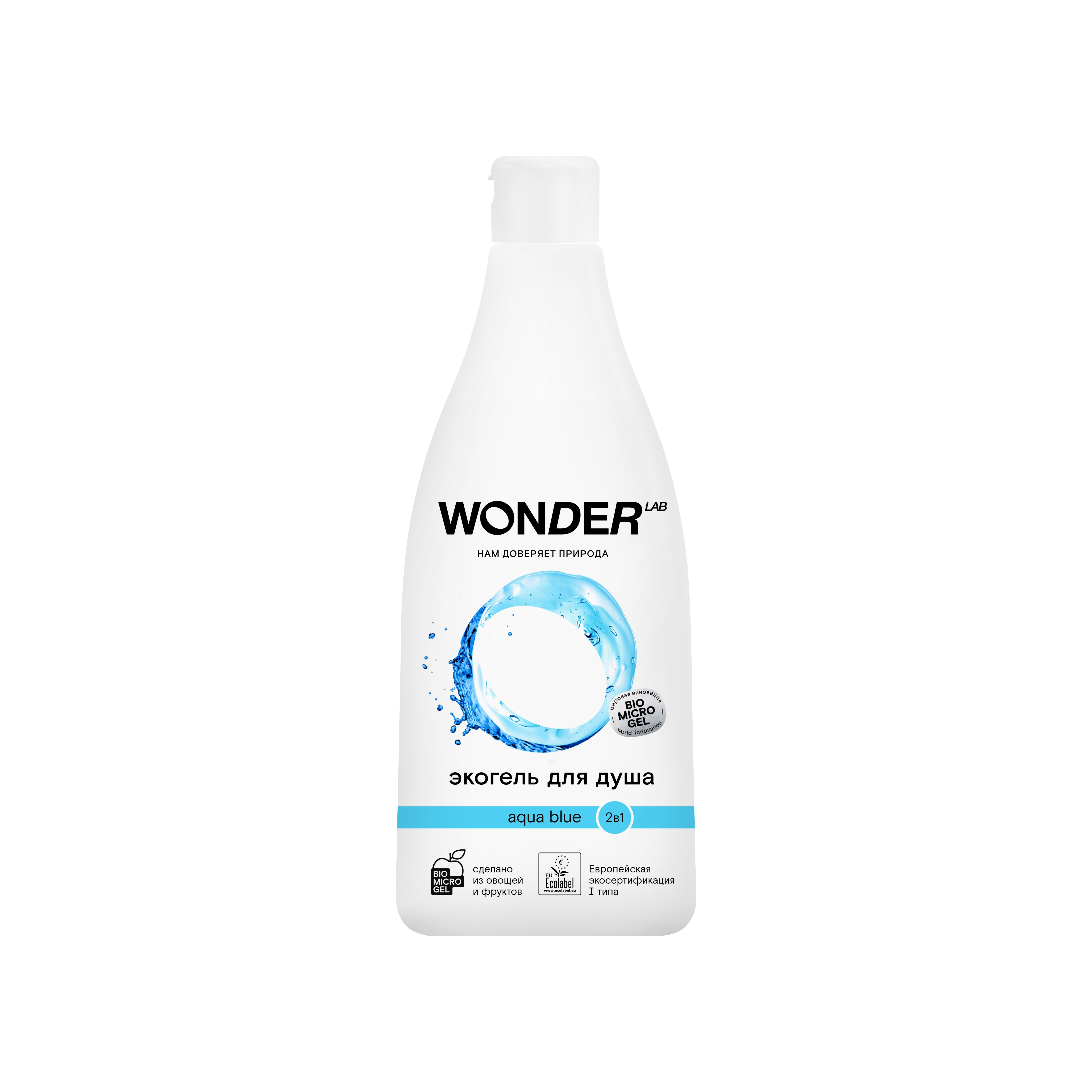 Экогель для душа 2в1 Aqua blue купить в VISAGEHALL