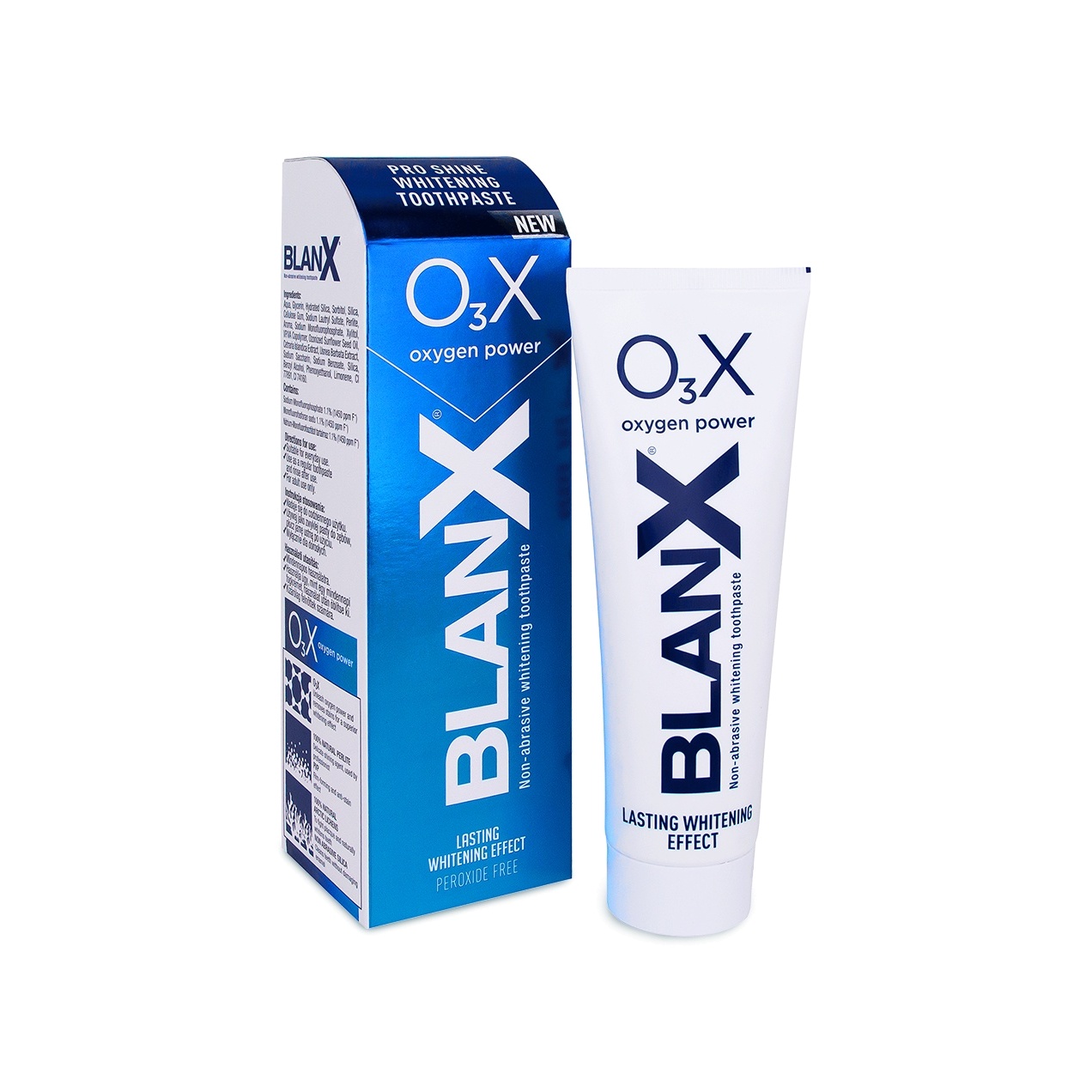 Зубная паста отбеливающая O3X 25 Professional Toothpaste  VISAGEHALL