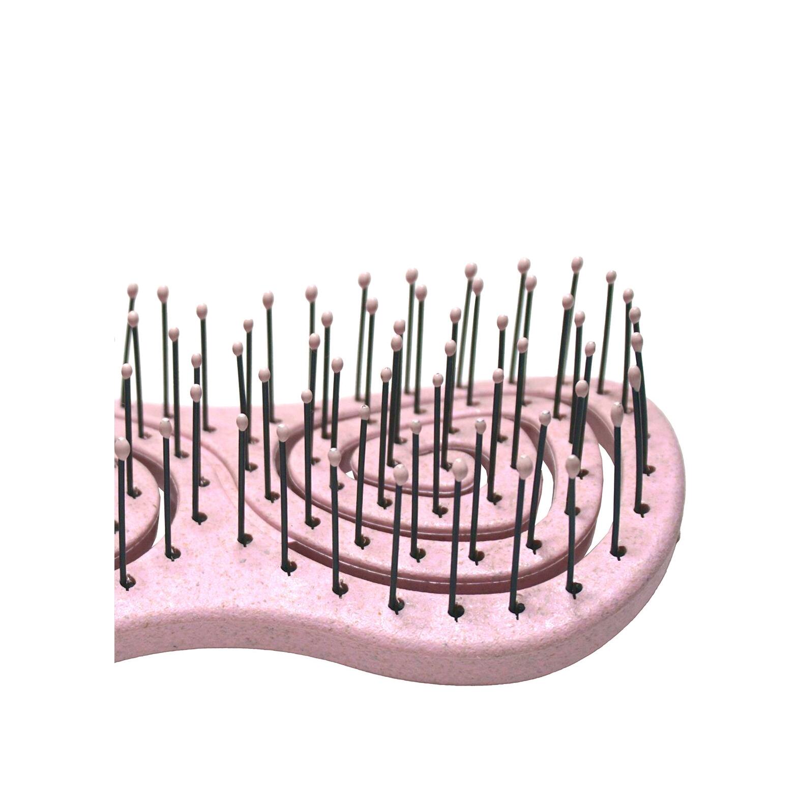 Био-расческа для волос подвижная светло-розовая mini VISAGEHALL