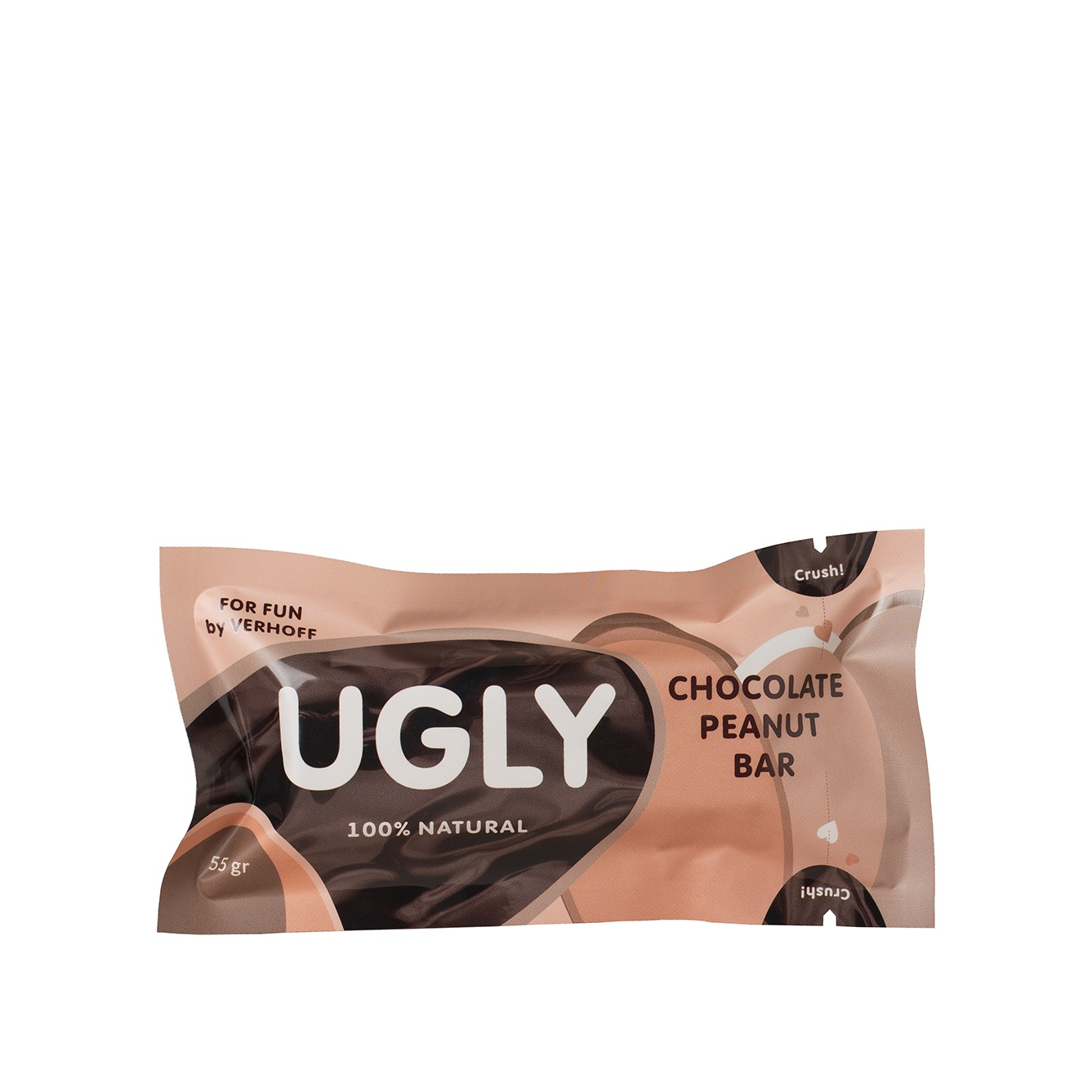 Батончик шоколадно - арахисовый Ugly купить в VISAGEHALL