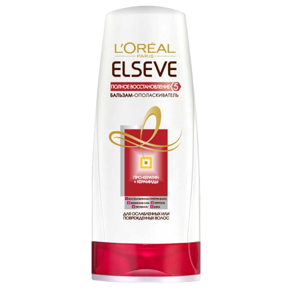 Бальзам-ополаскиватель для волос Полное Восстановление 5 Elseve  купить в VISAGEHALL