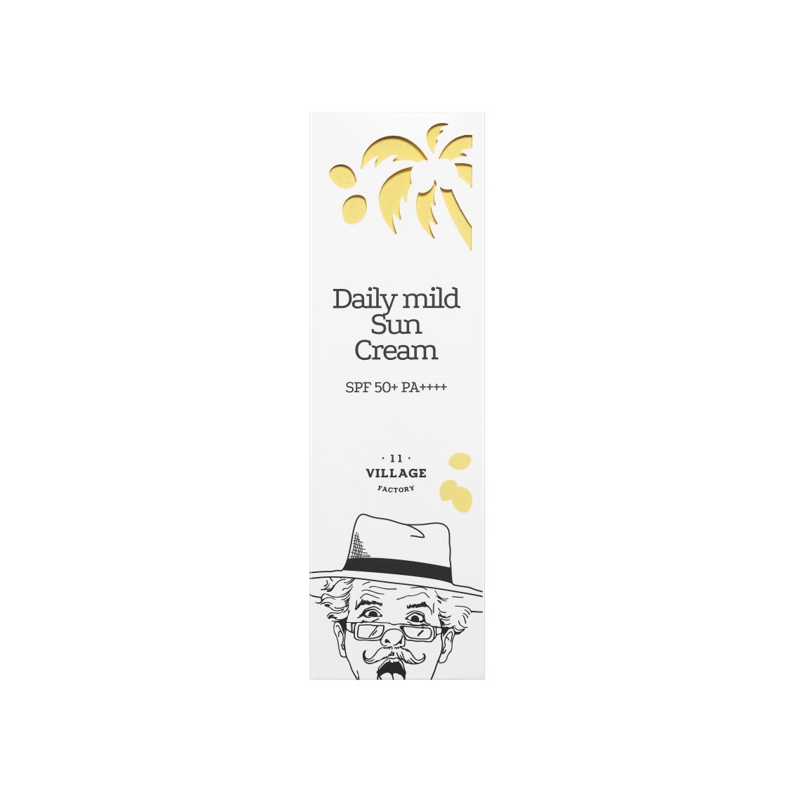 Крем солнцезащитный Daily mild Sun Cream SPF50+ PA++++ магазин VISAGEHALL являющийся официальным дистрибьютором в России