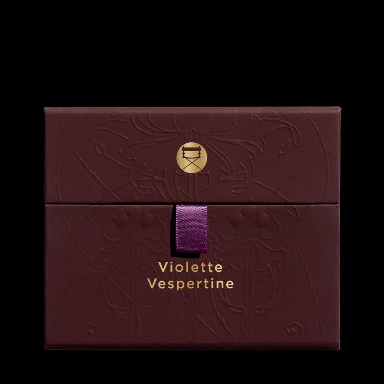 Палетка теней 12 цветов Violette Vespertine Etendu купить в VISAGEHALL