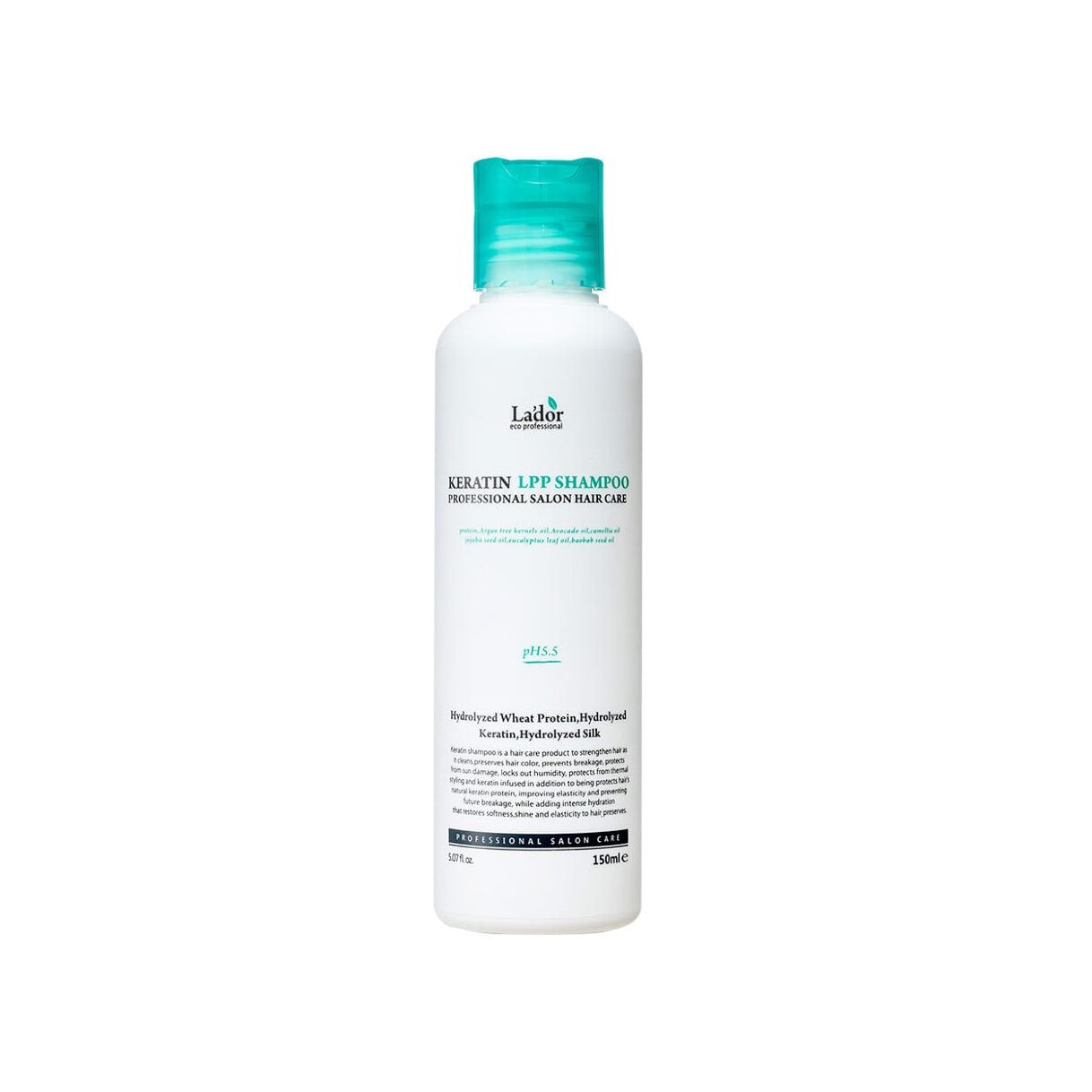 Шампунь для волос бессульфатный Keratin LPP Shampoo с кератином 150мл VISAGEHALL