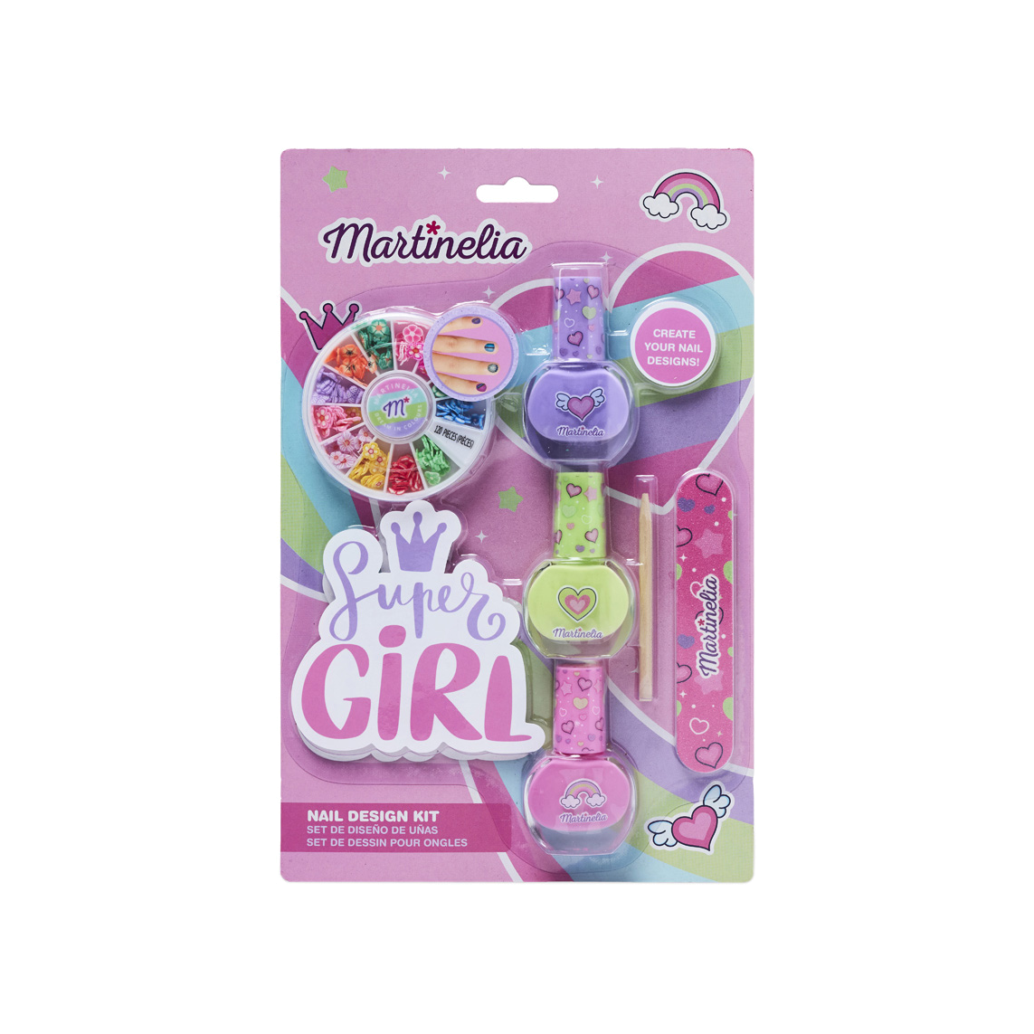 Набор для ногтей для девочек Super girl купить в VISAGEHALL