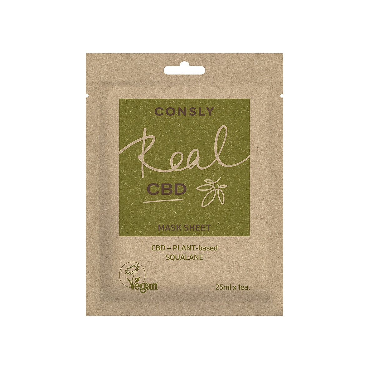 Тканевая маска с канабидиолом и растительным скваланом купить в VISAGEHALL