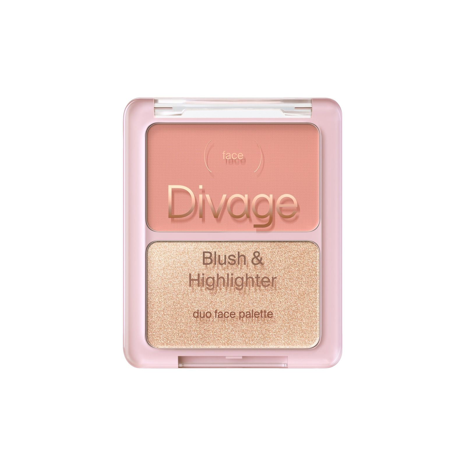 Палетка для лица Blush & Highlighter Duo Face Palette купить в VISAGEHALL