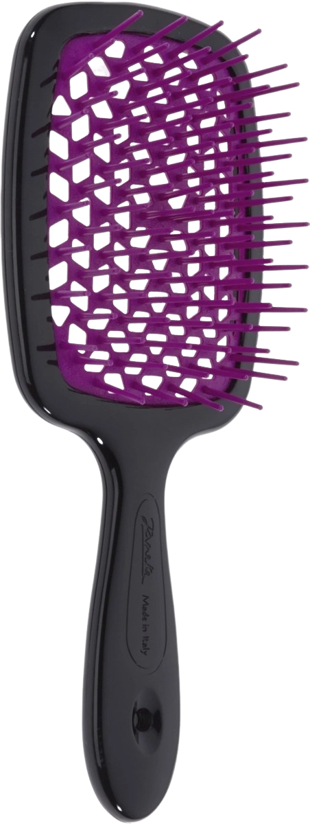 Щетка для волос черная, фиолетовая Superbrush купить в VISAGEHALL