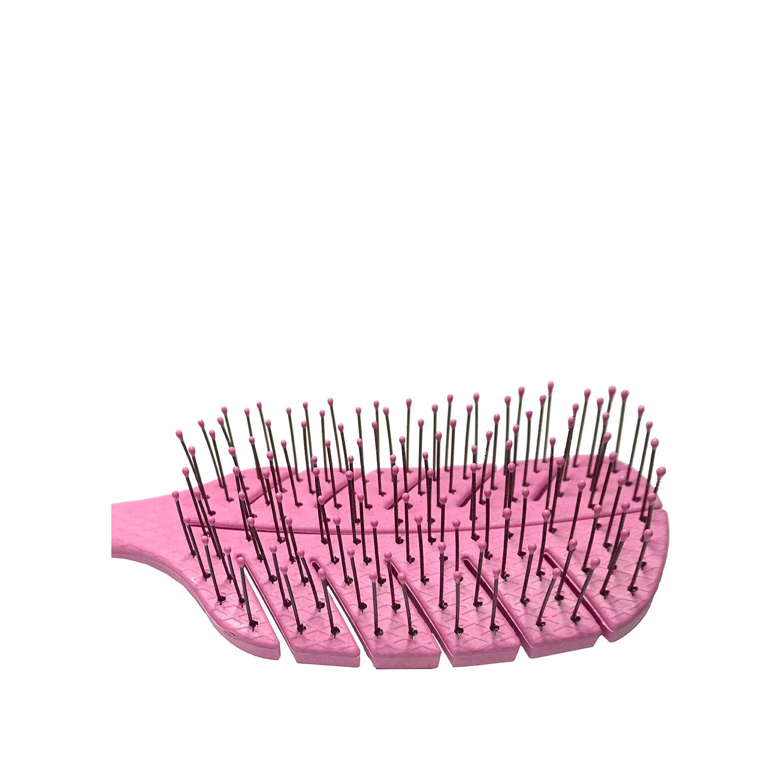 Био-расческа для волос массажная розовая mini VISAGEHALL