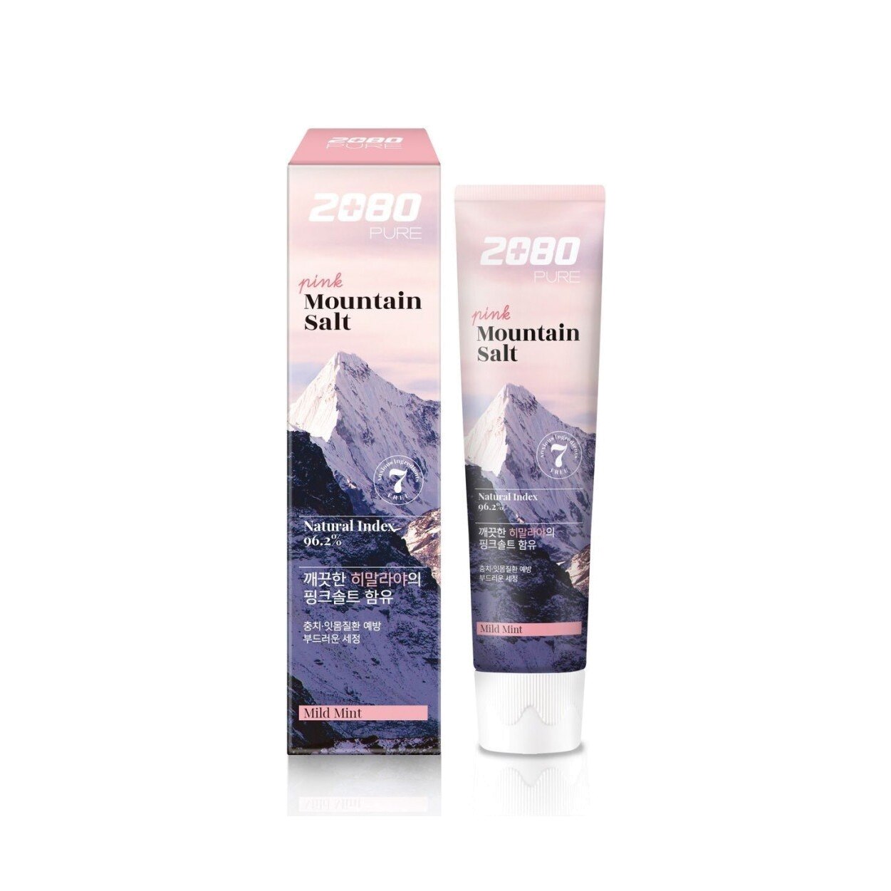 Зубная паста Розовая Гималайская Соль 2080 купить в VISAGEHALL