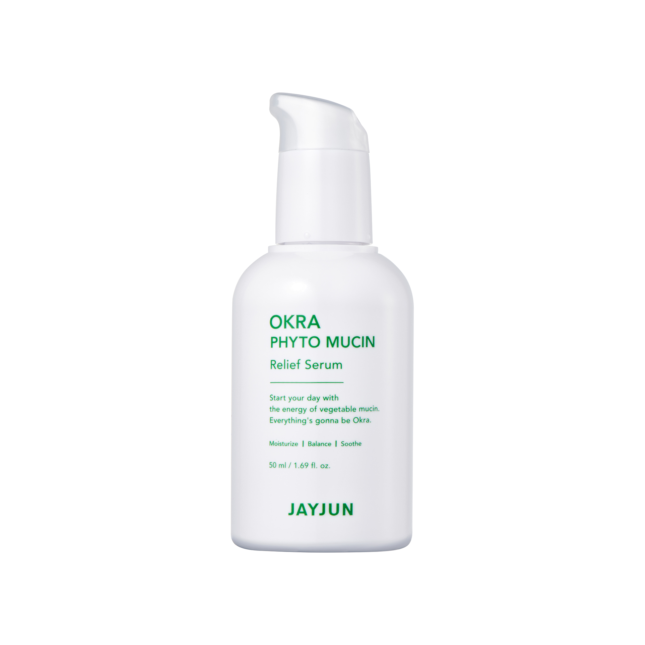 Сыворотка для лица с фито-муцином и экстрактом бамии придающая сияние Okra Phyto Mucin магазин VISAGEHALL являющийся официальным дистрибьютором в России