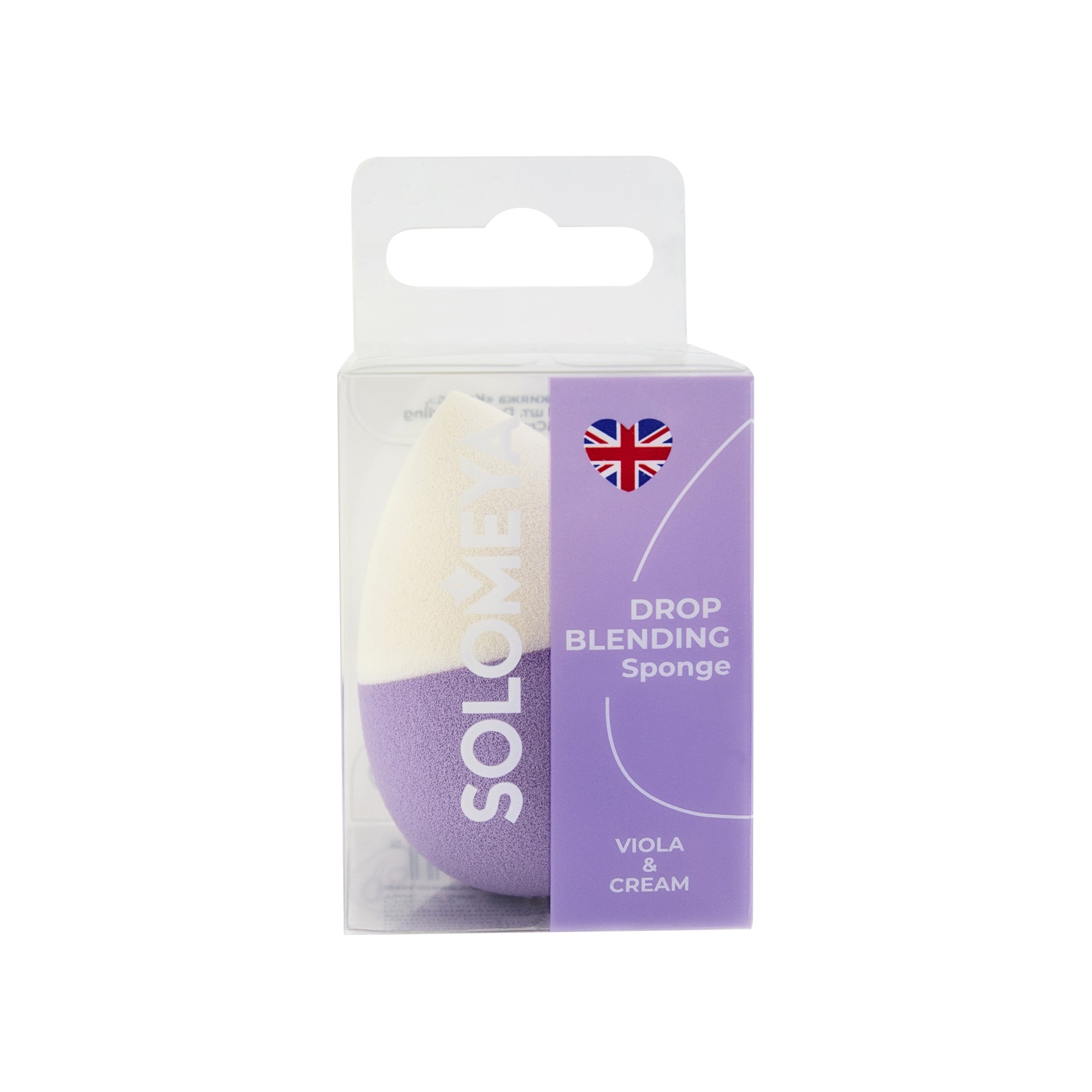 Спонж для макияжа капля Viola&Cream купить в VISAGEHALL