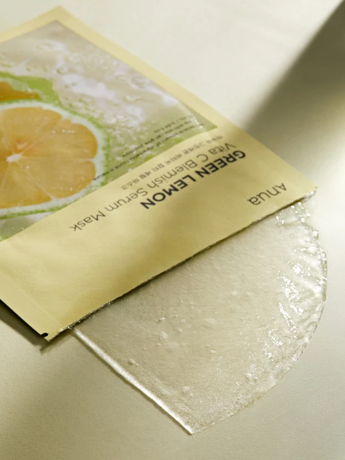 Набор Маска тканевая Green Lemon Vita C Blemish Serum