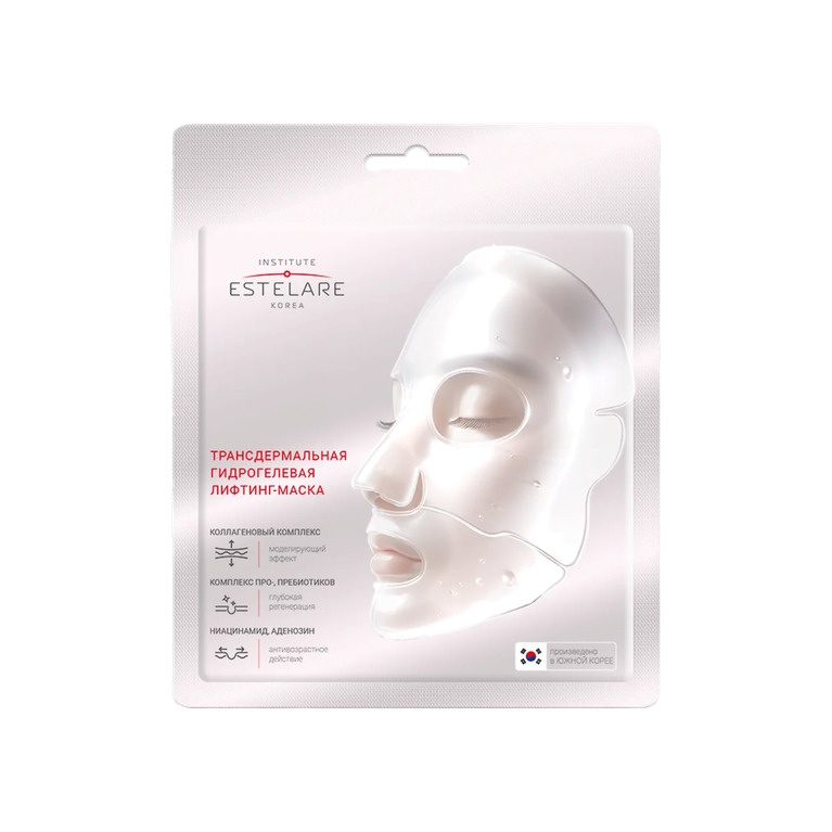 Маска-лифтинг для лица гидрогелевая трансдермальная 