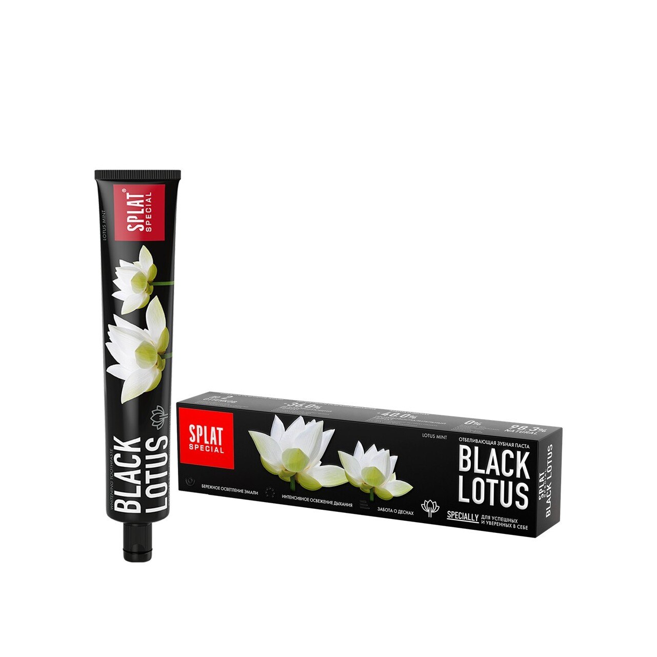 Зубная паста Black Lotus купить в VISAGEHALL