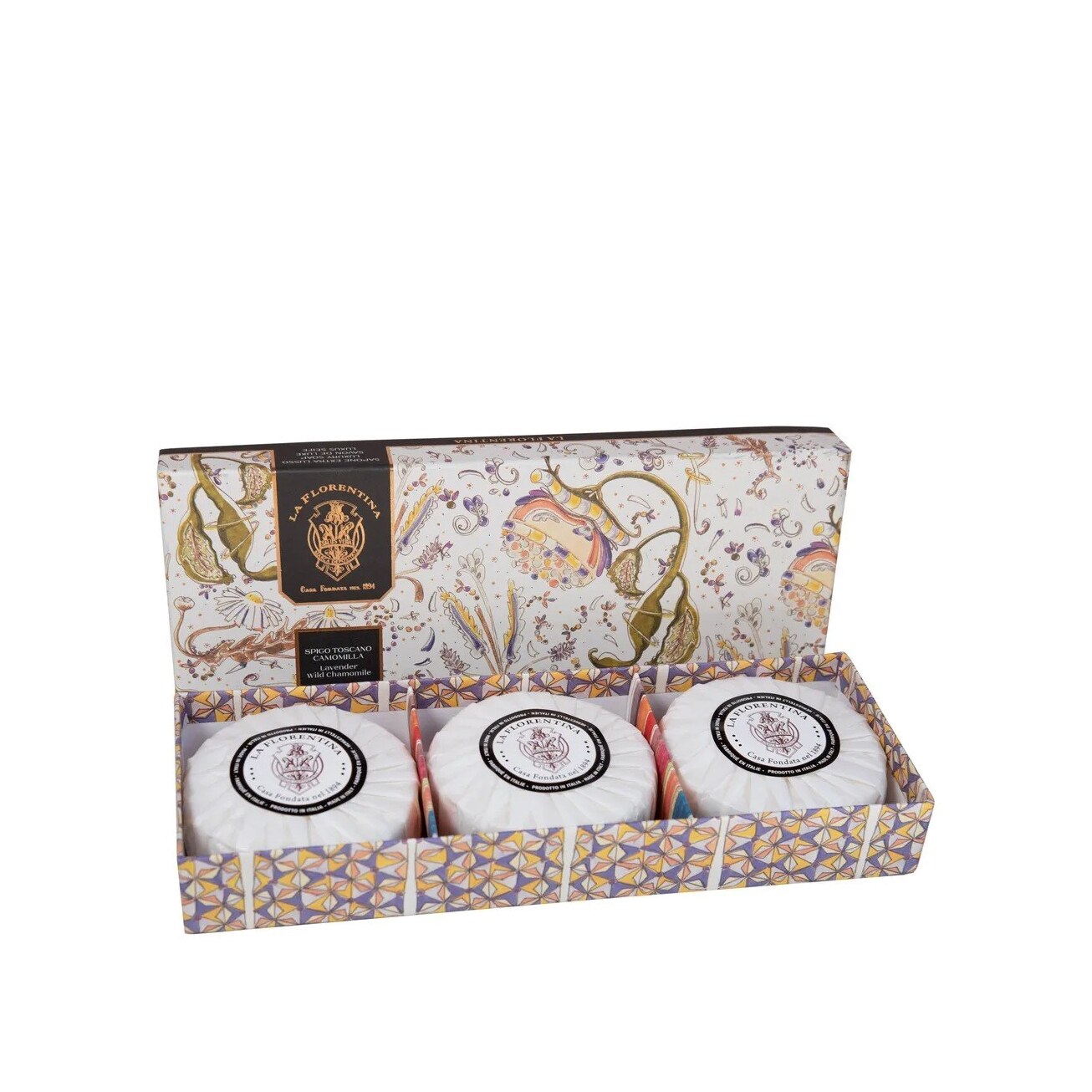 Набор мыла Lavender & Wild Chamomile магазин VISAGEHALL являющийся официальным дистрибьютором в России