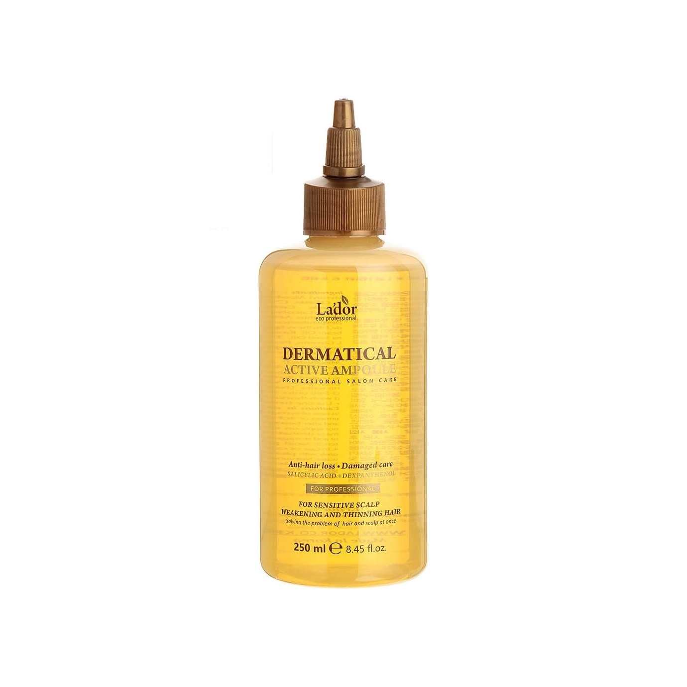 Филлер для волос увлажняющий Dermatical Active Ampoule купить в VISAGEHALL