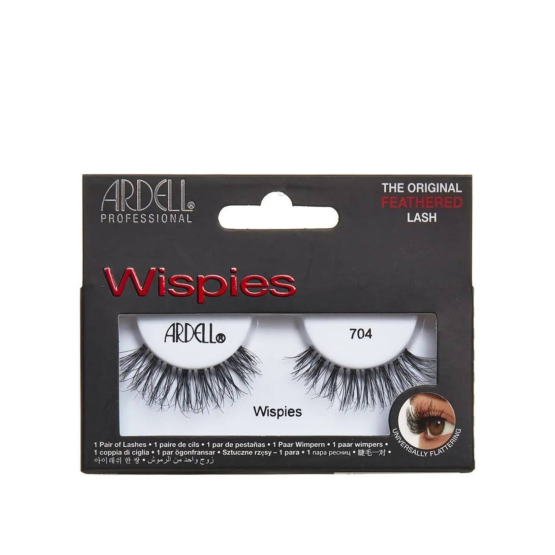 Ресницы накладные Wispies 704 магазин VISAGEHALL являющийся официальным дистрибьютором в России