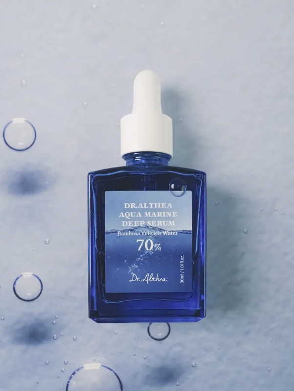 Сыворотка глубокоувлажняющая с гидролатом бамбука и ПДРН Aqua Marine Deep Serum