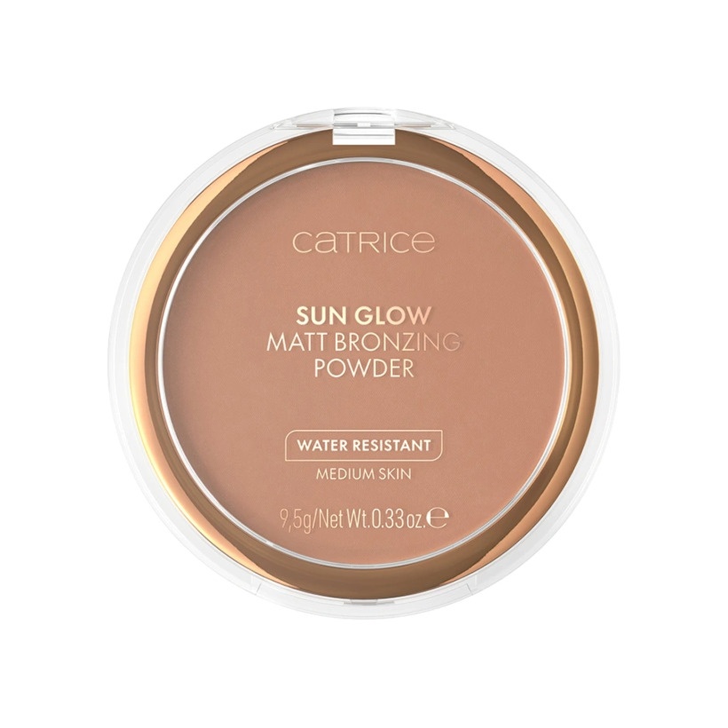 Пудра компактная с эффектом загара Sun Glow Matt Bronzing Powder 030