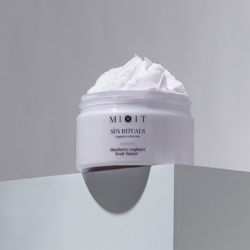 Крем-баттер для тела с ароматом черничного йогурта купить в VISAGEHALL