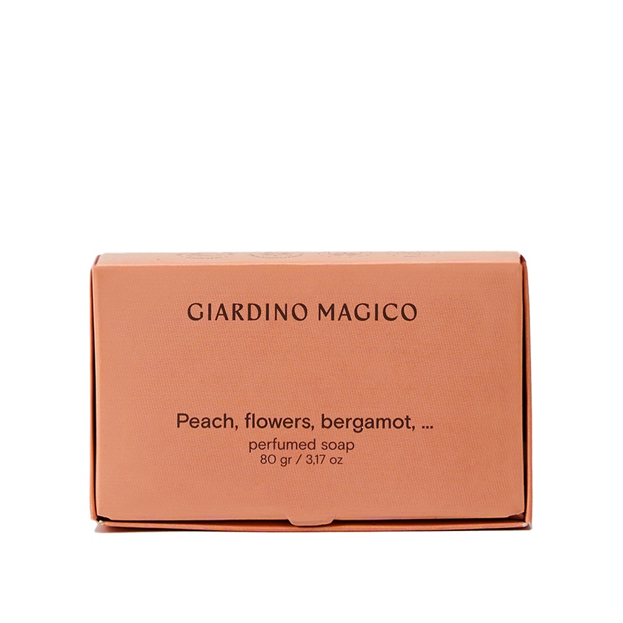 Мыло парфюмированное Peach, flowers, bergamot