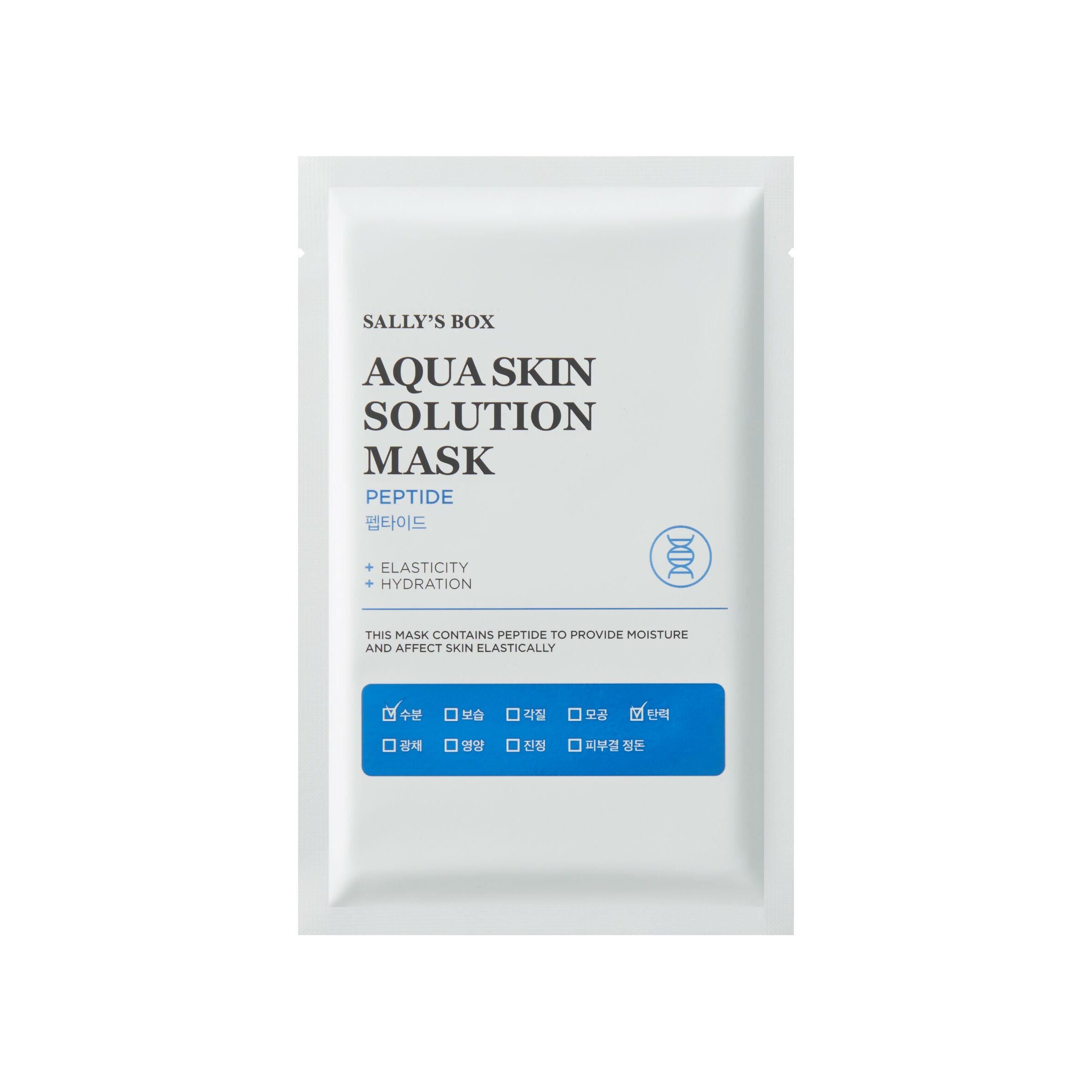 Маска тканевая с пептидами антивозрастная Aqua Skin Solution VISAGEHALL
